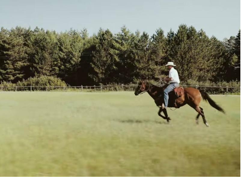 Montana horseback riding videography